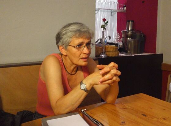 Mit Ute Finckh-Krämer sprachen wir in der Kiezkantine über den Ukraine-Konflikt.