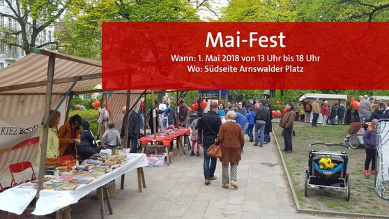 Kinderfest auf dem Arnswalder Platz am 1. Mai