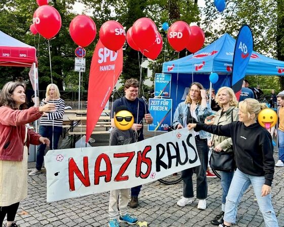 SPD Mauerpark beim Fest an der Panke