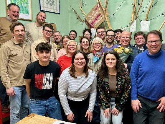 Volles Haus bei der SPD Mauerpark.