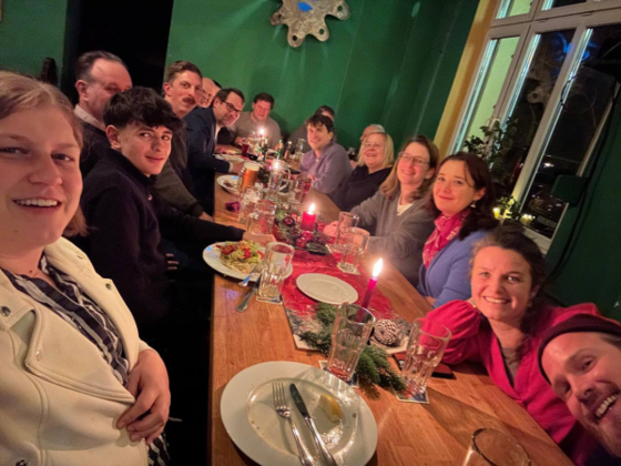 Immer ein Grund zum Feiern: Die SPD Mauerpark